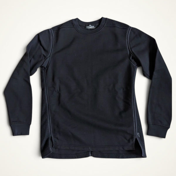 Stone Island Crewneck Sweatshirt (Black)