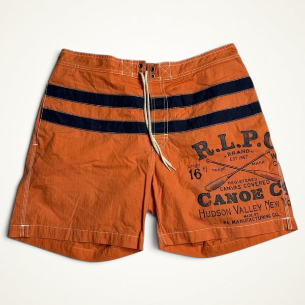 Ralph Lauren RLPC Canoe Swim Shorts (Orange)