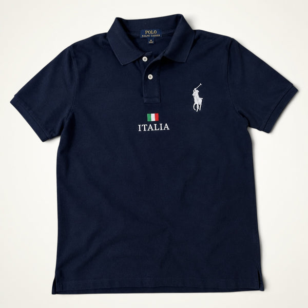 Ralph Lauren Italia Big Pony Polo (Navy)