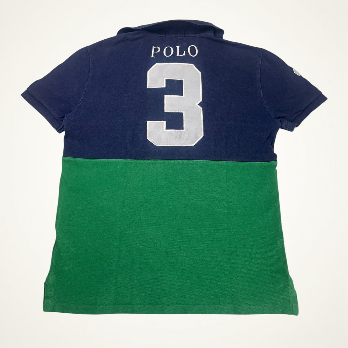 Ralph Lauren Colorblock Crest Polo #3 (Navy/Green)