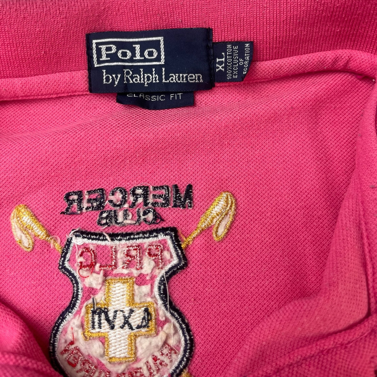 Ralph Lauren Mercer Polo Club Sash Polo #3 (Pink)