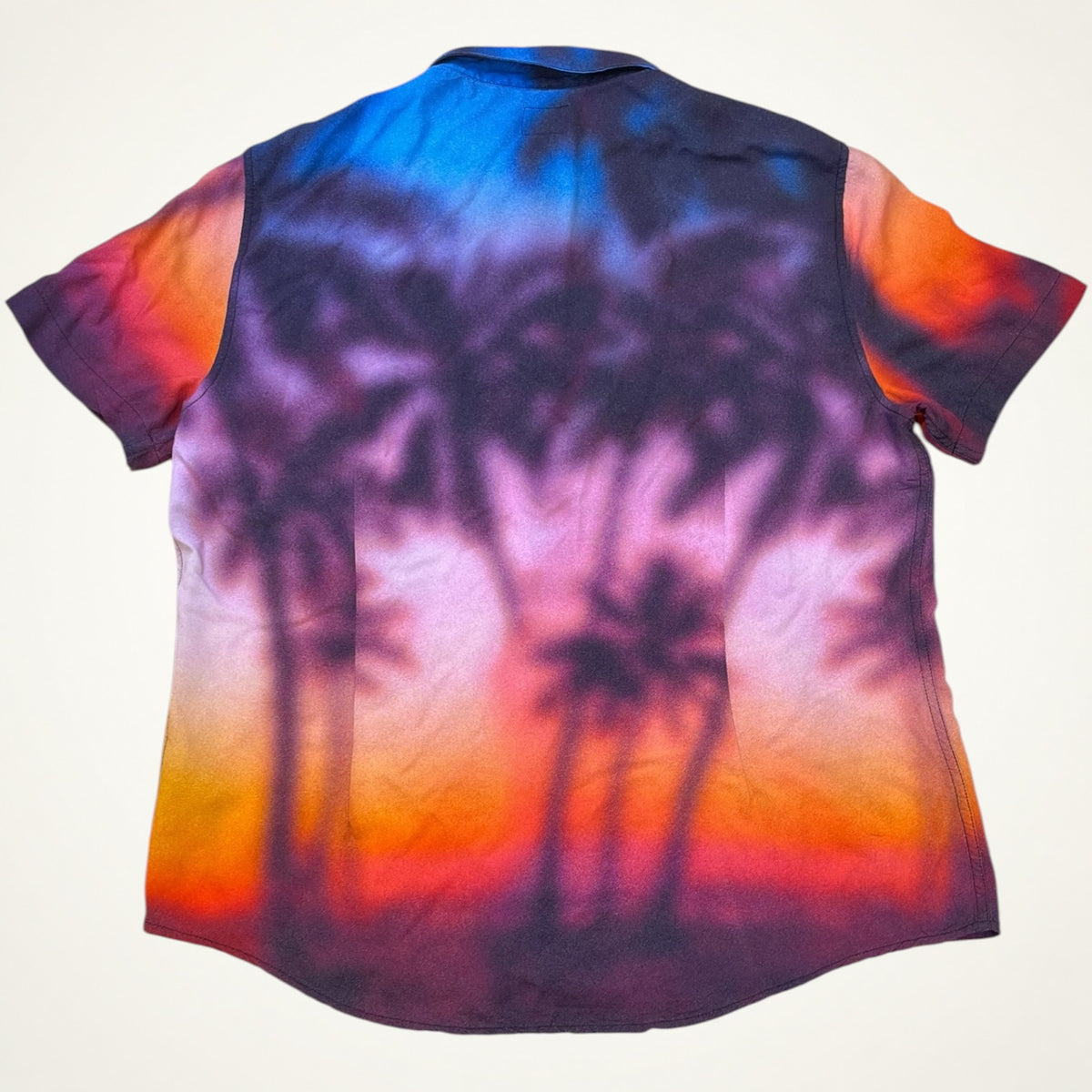 Guess Sunset Palm Print Shirt (Slim Fit)