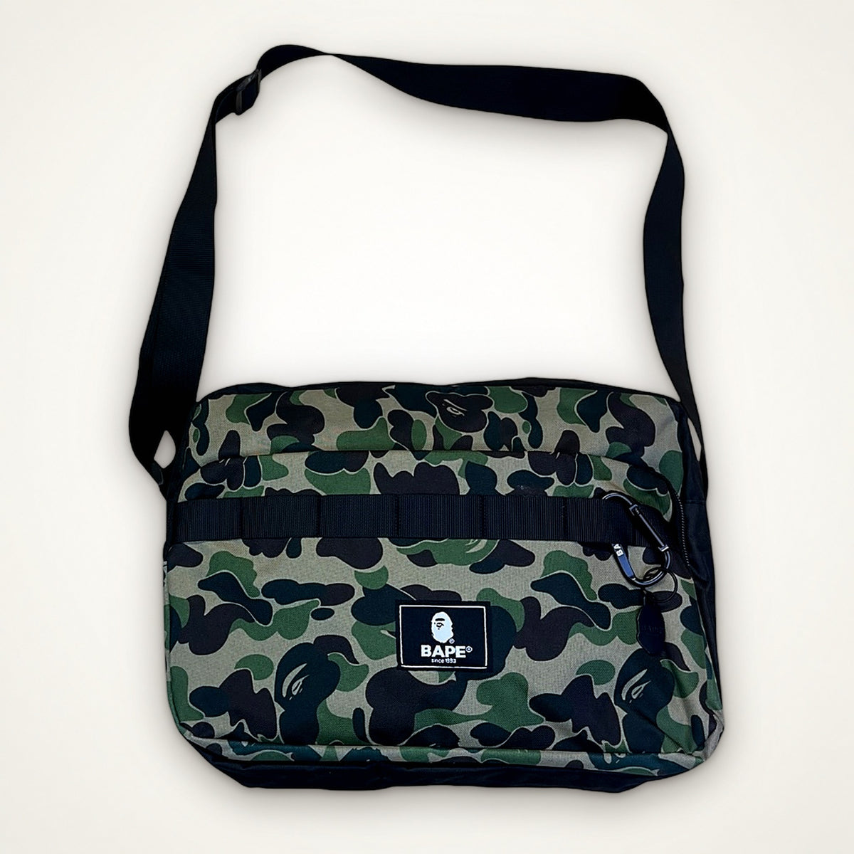 BAPE 1st Camo Shoulder Bag (Green)