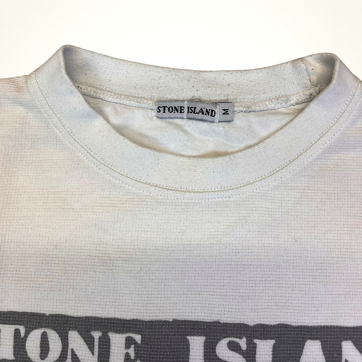Stone Island Italy Box Logo Tee (White)