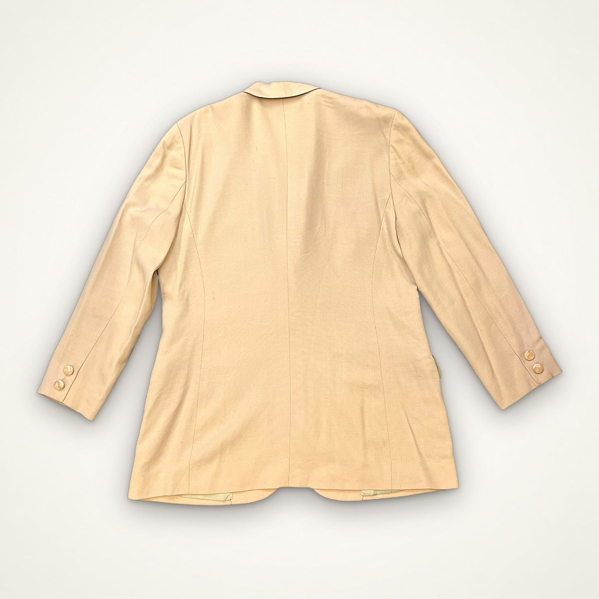 Burberrys Vintage Wool Blazer (Beige)
