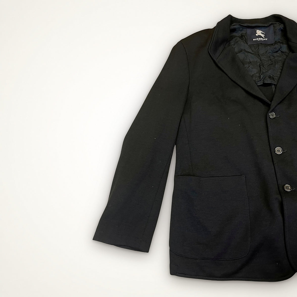 Burberry London Wool Blazer (Navy)
