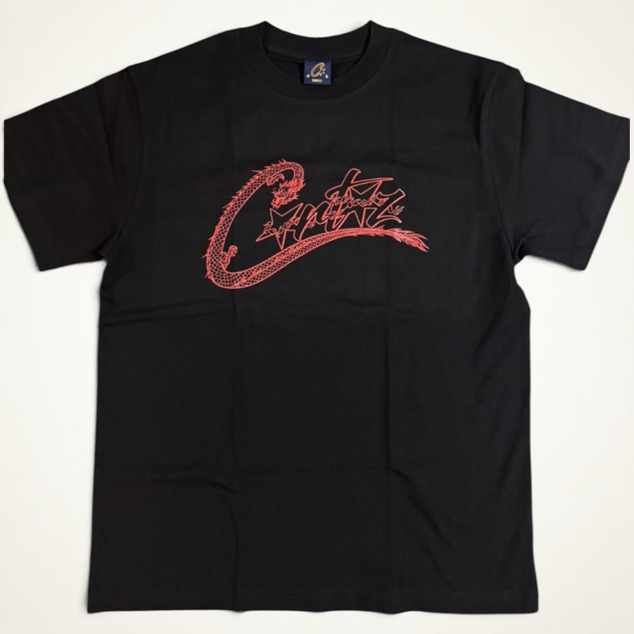 Corteiz Dragon Logo Tee (Black)