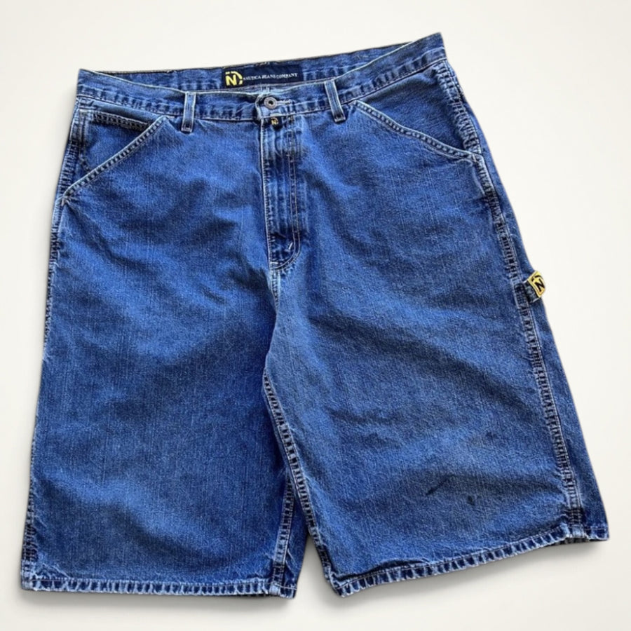 Nautica Jeans Carpenter Denim Shorts (Blue)