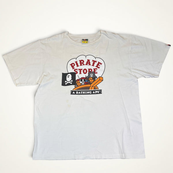 BAPE Pirate Store Baby Milo Tee (White)