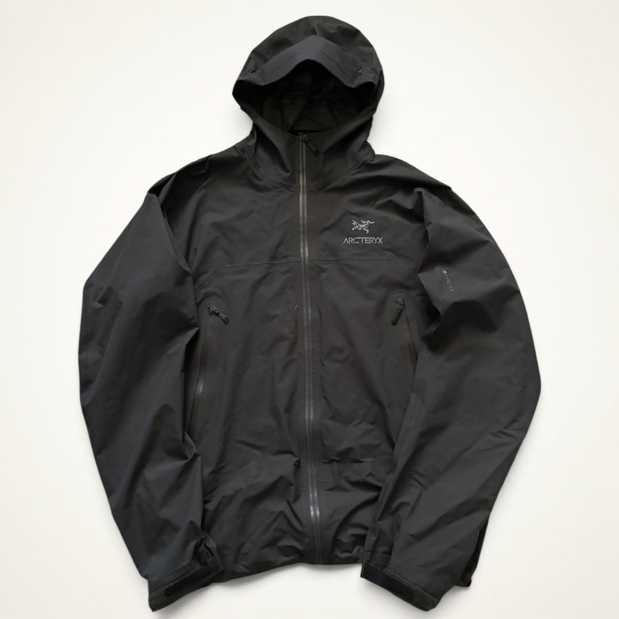 Arc'teryx Hooded Shell Jacket (Black)