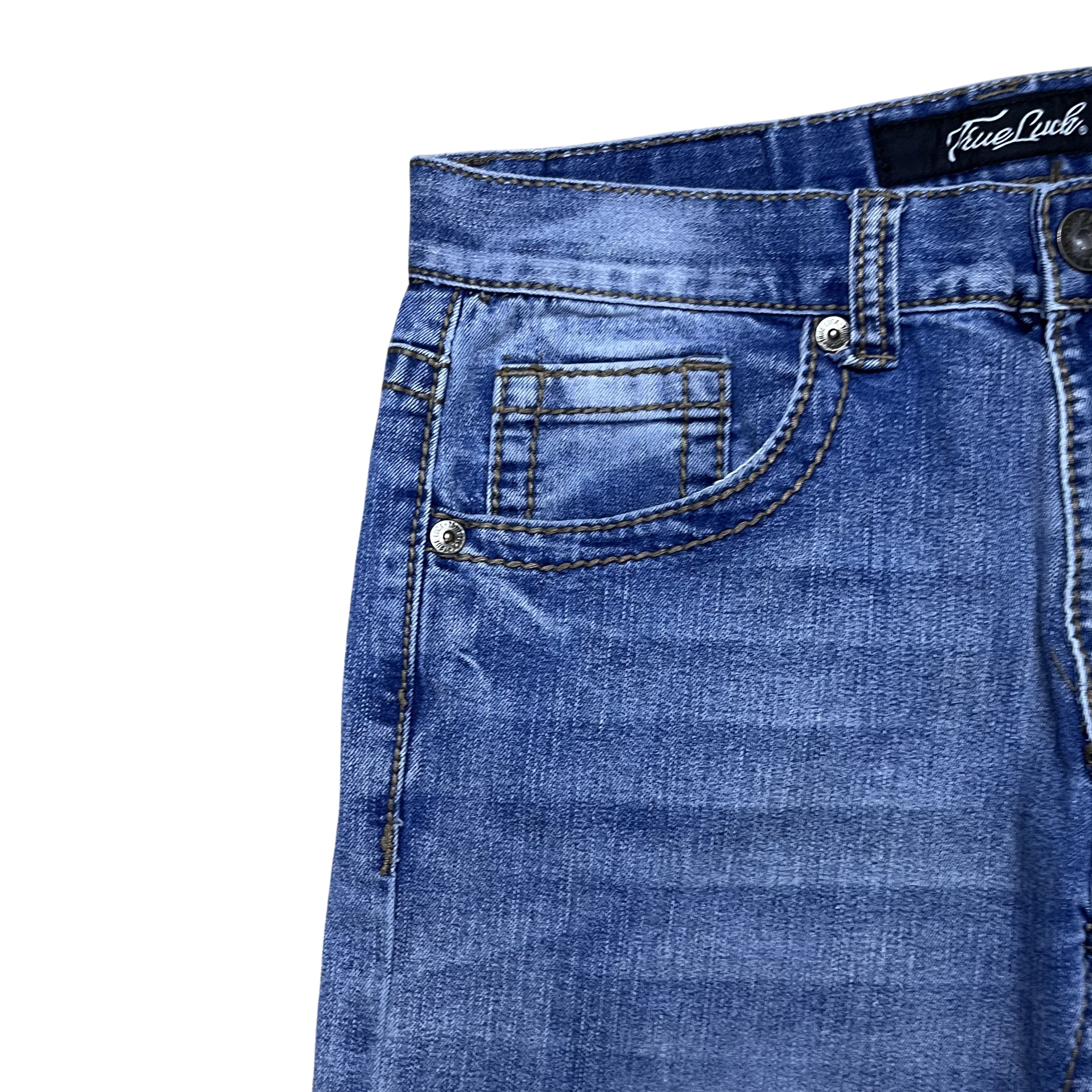 Y2K DENIM – LIGHT WASH HEAVY STITCH