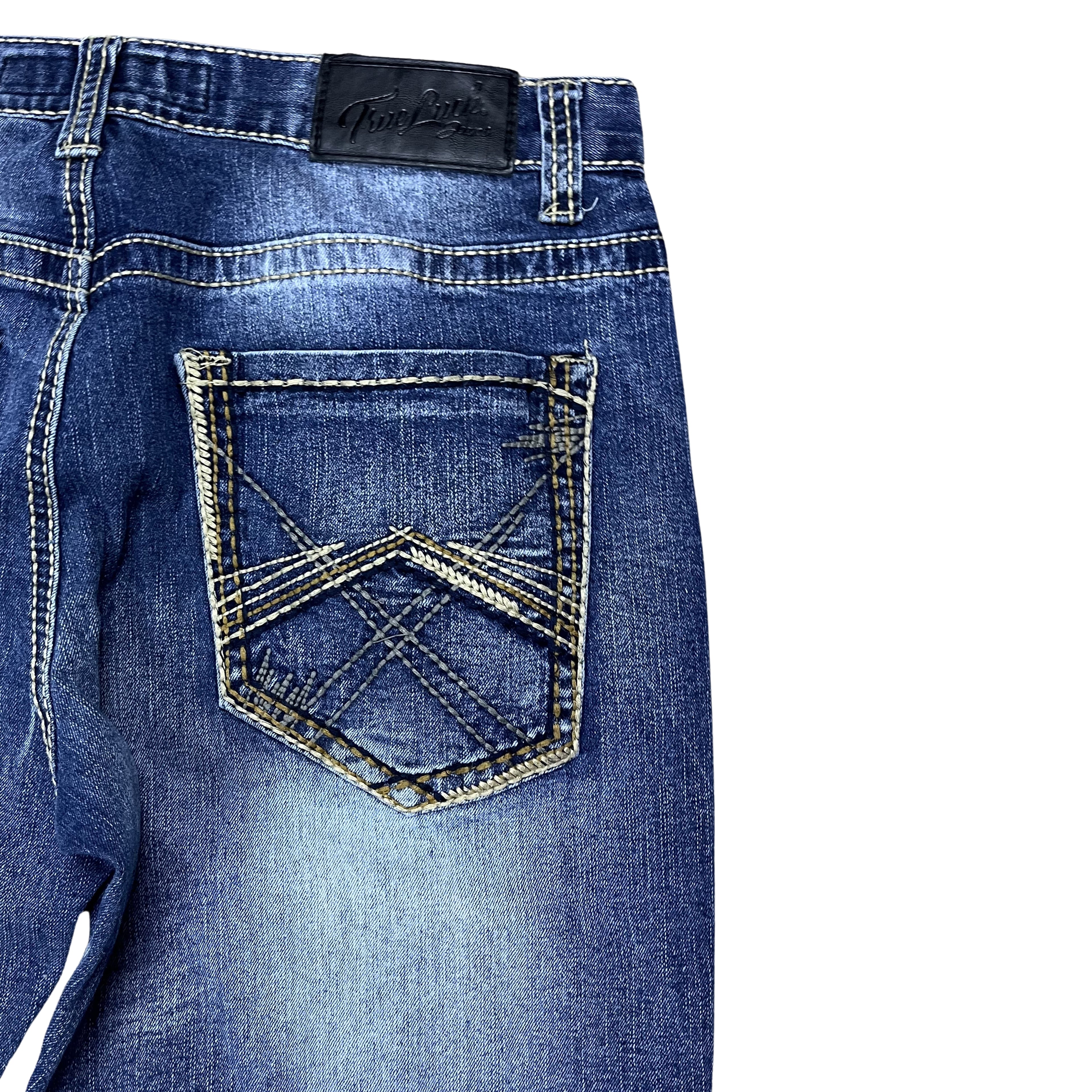 Y2K DENIM – LIGHT WASH HEAVY STITCH
