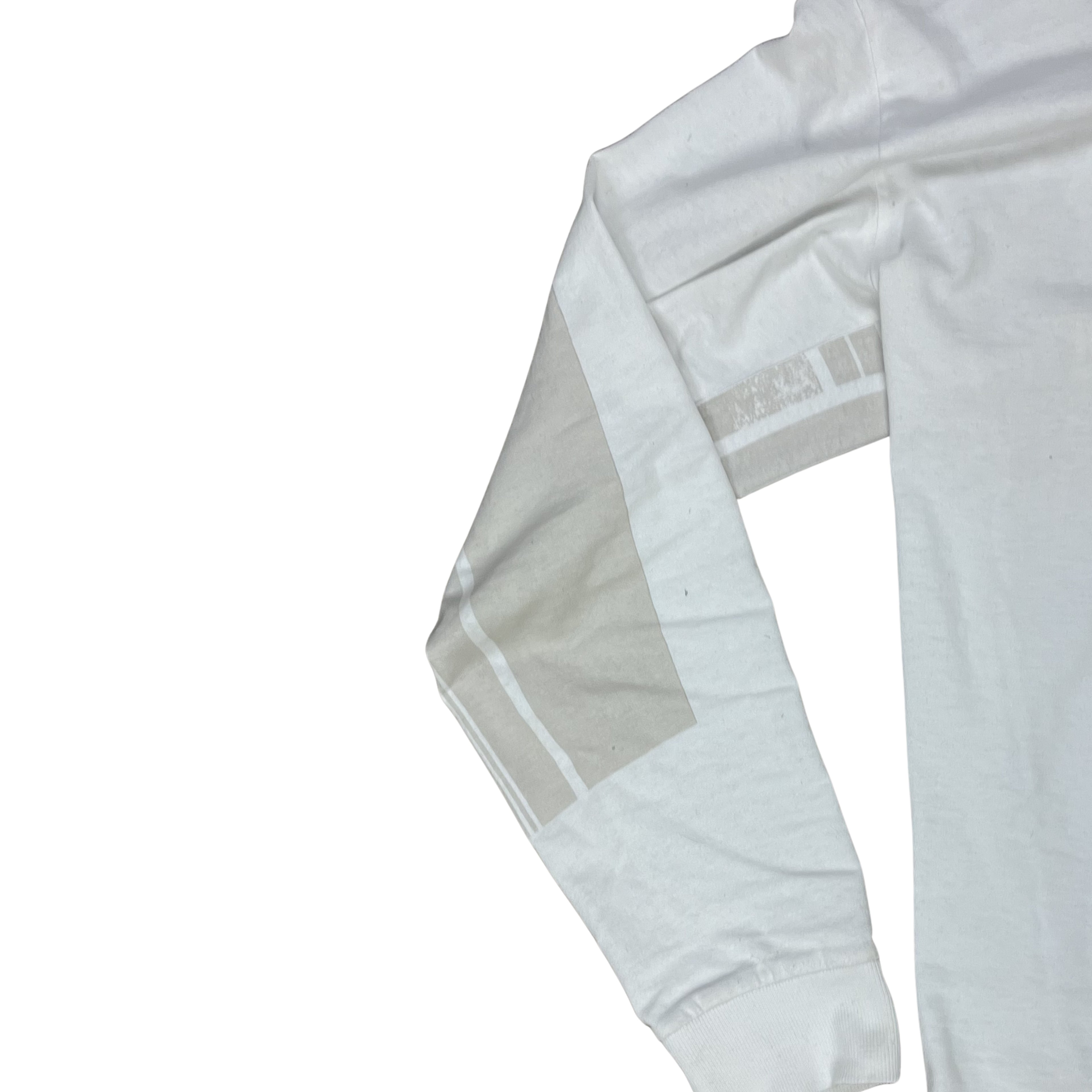 STONE ISLAND LONGSLEEVE – WHITE GRAPHIC