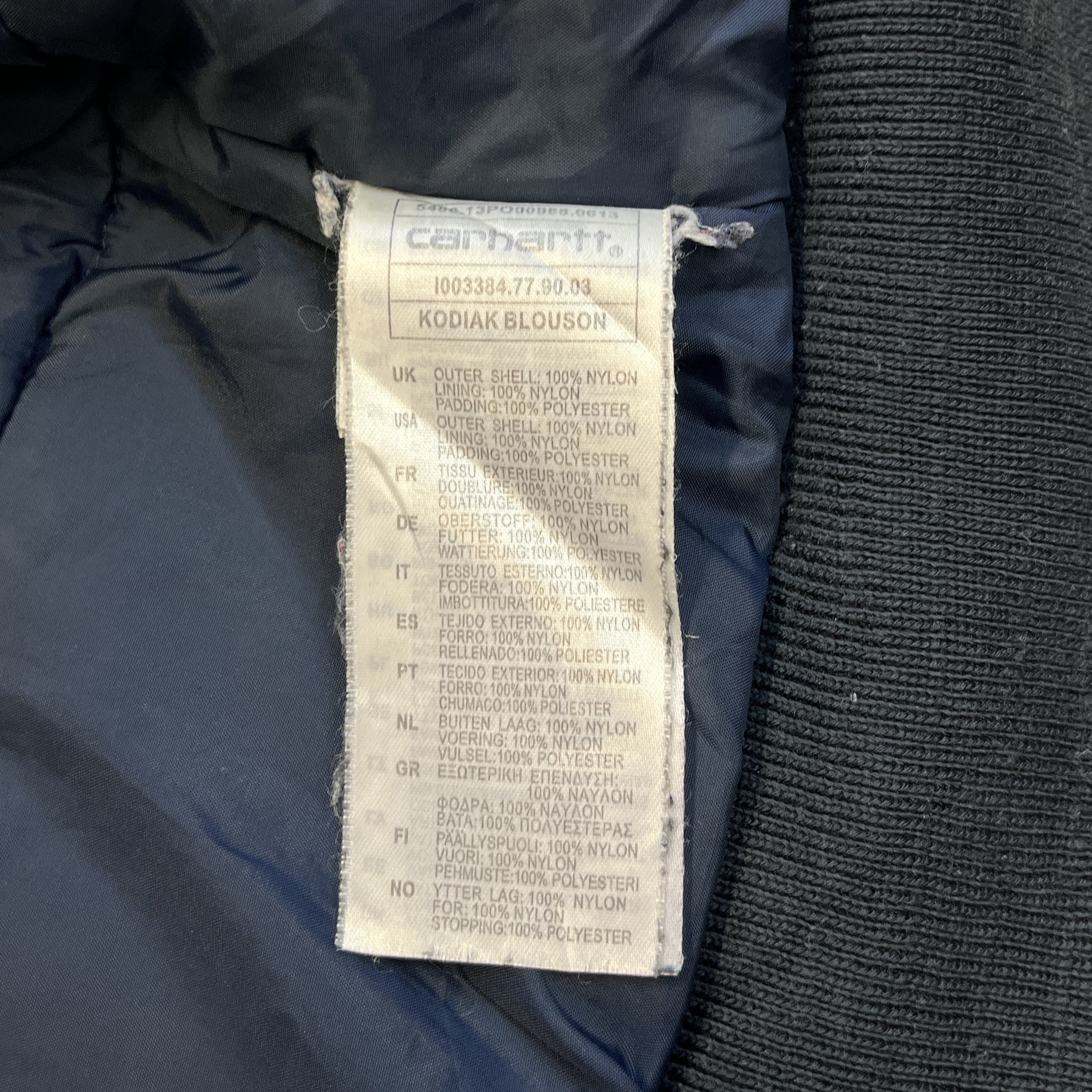 Carhartt Kodiak Blouson (navy) – hooded jacket