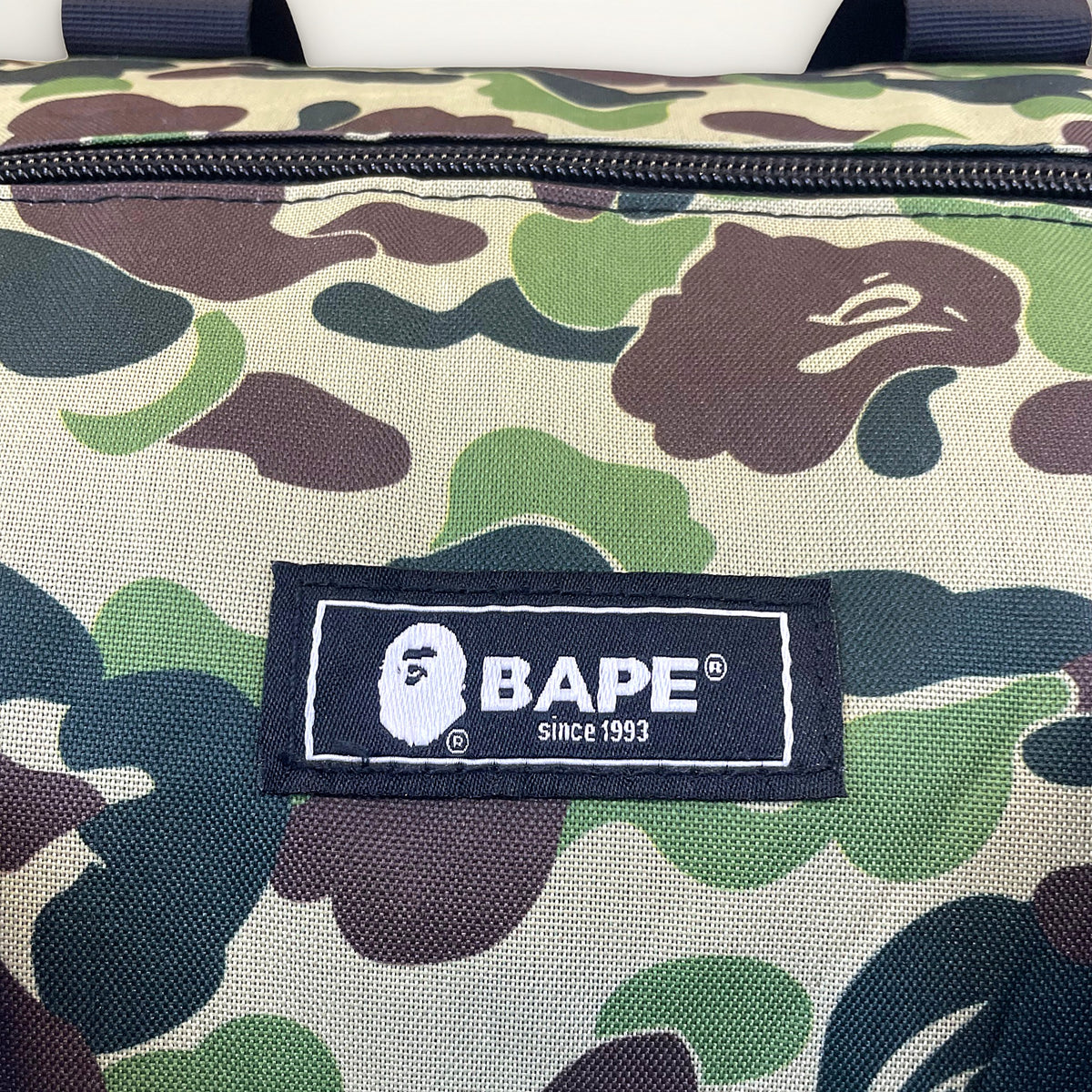 BAPE CAMO DUFFLE BAG (SMALL) – BRAND NEW