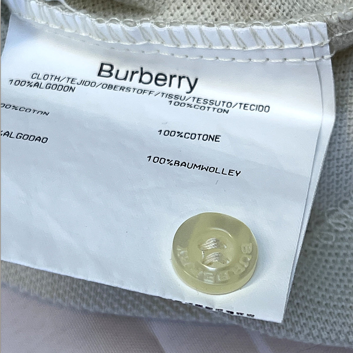 Burberrys of London Polo (White)