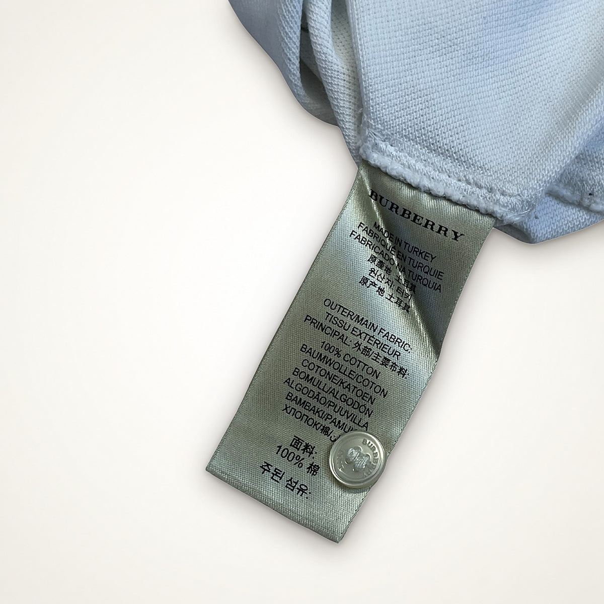 Burberry polo tričko
