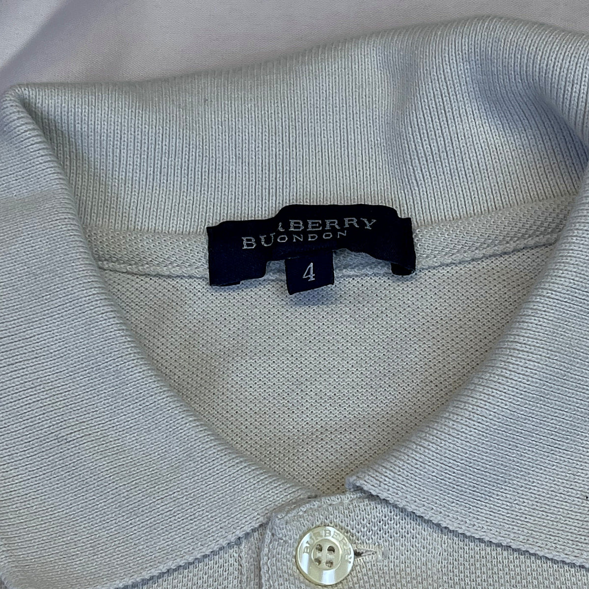 Burberry polo tričko