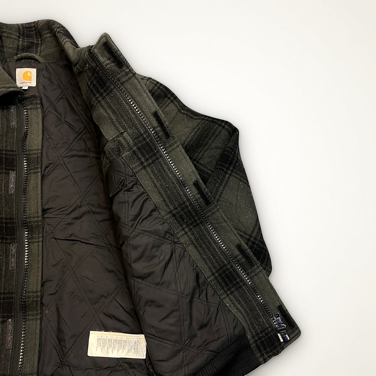 Carhartt Superior Jacket (Wool Plaid) – Grey/Black