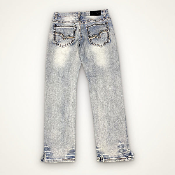 True Luck- Light Washed Jeans