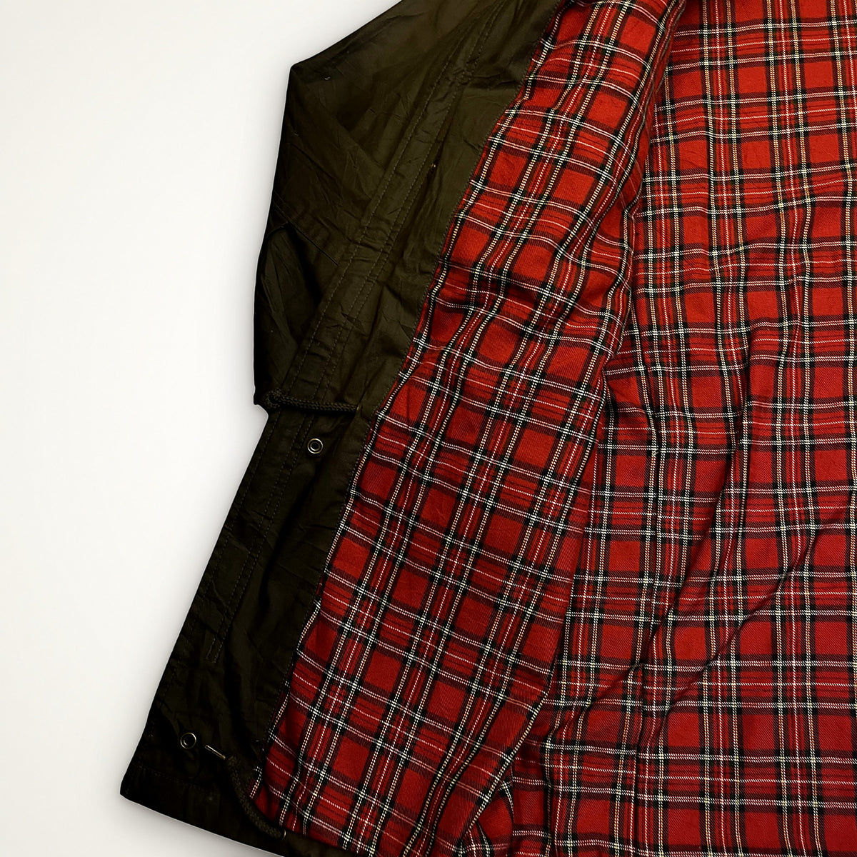 Carhartt Field Jacket (olive / tartan lining)