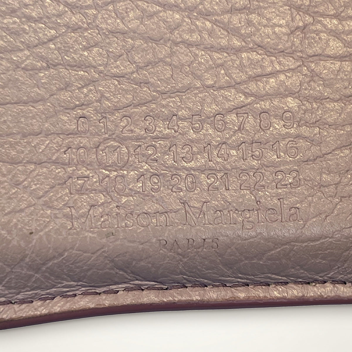 Maison Margiela – mini kožená peněženka (envelope / 4-stitch)