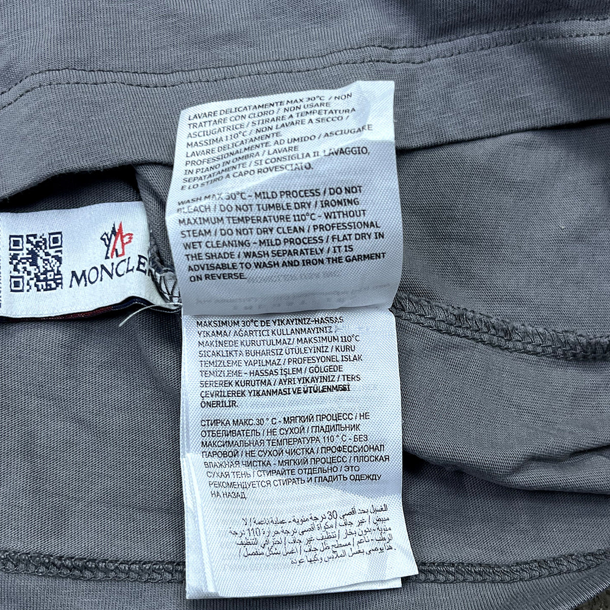 Moncler Slim Fit T-shirt – Grey
