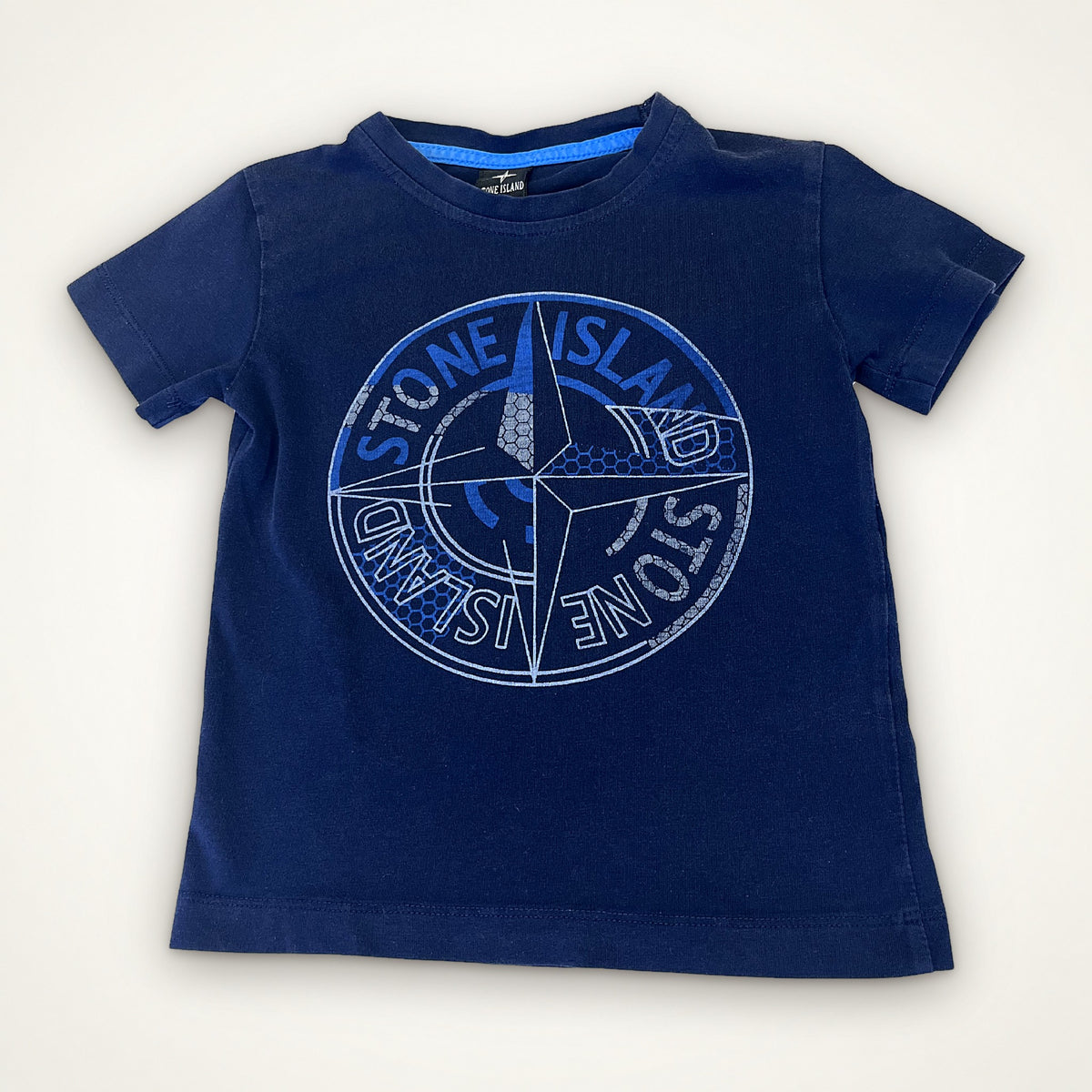Stone Island Junior Compass Tee (Navy)