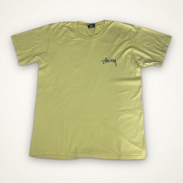 Stüssy "Mushroom" Vintage Tee – Yellow / M