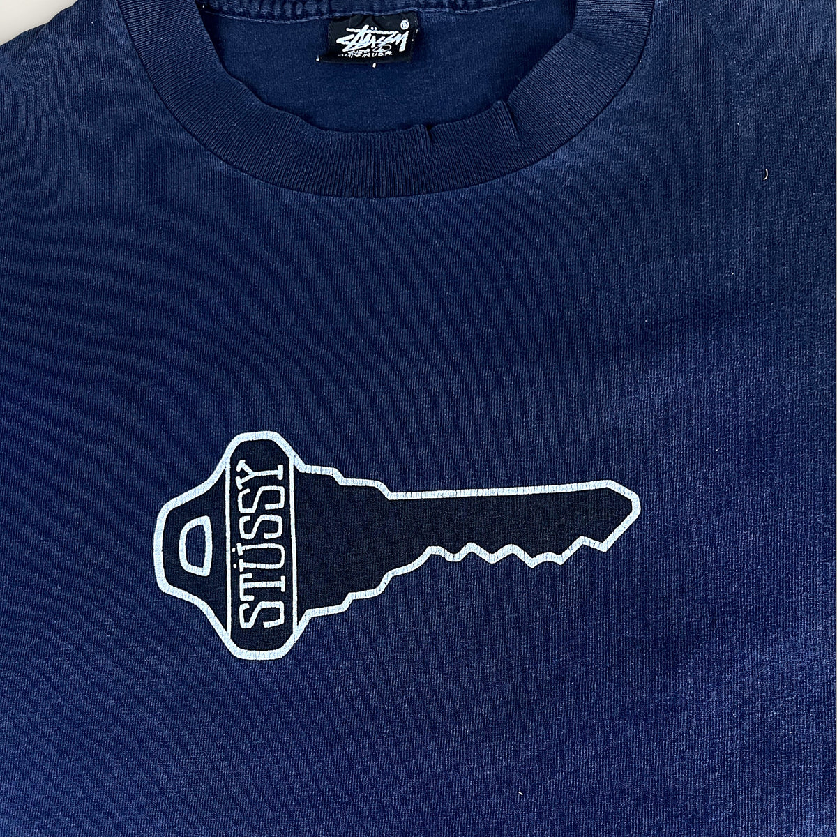 Stussy Key Logo Vintage T-Shirt