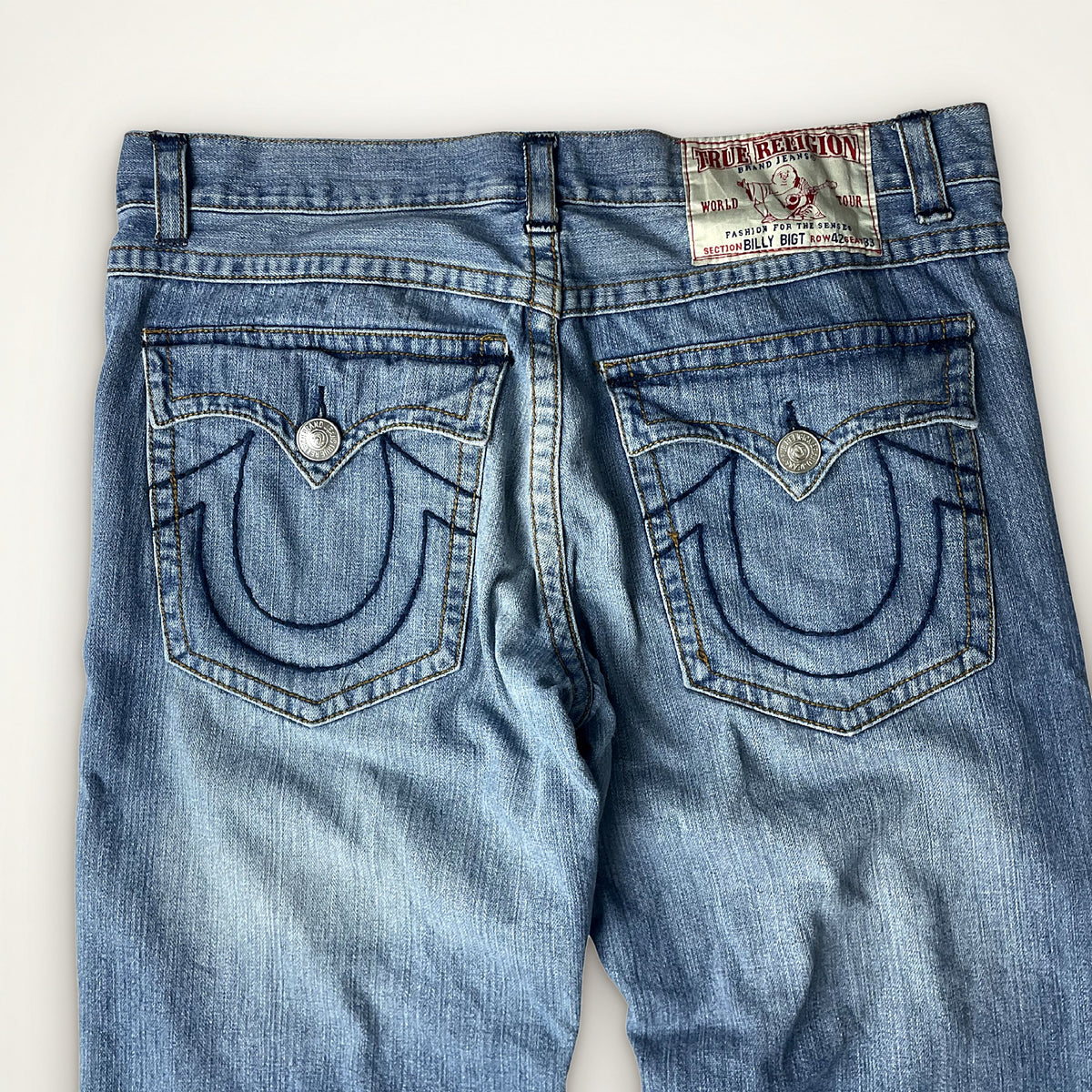 True Religion Billy Bootcut Jeans Light Blue