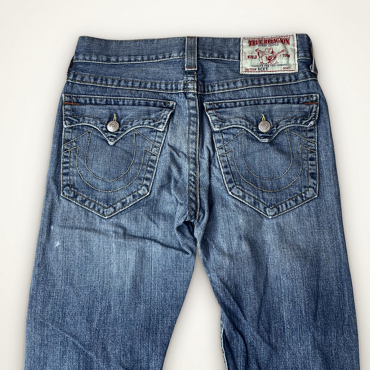 True Religion Billy Bootcut Jeans Medium Wash