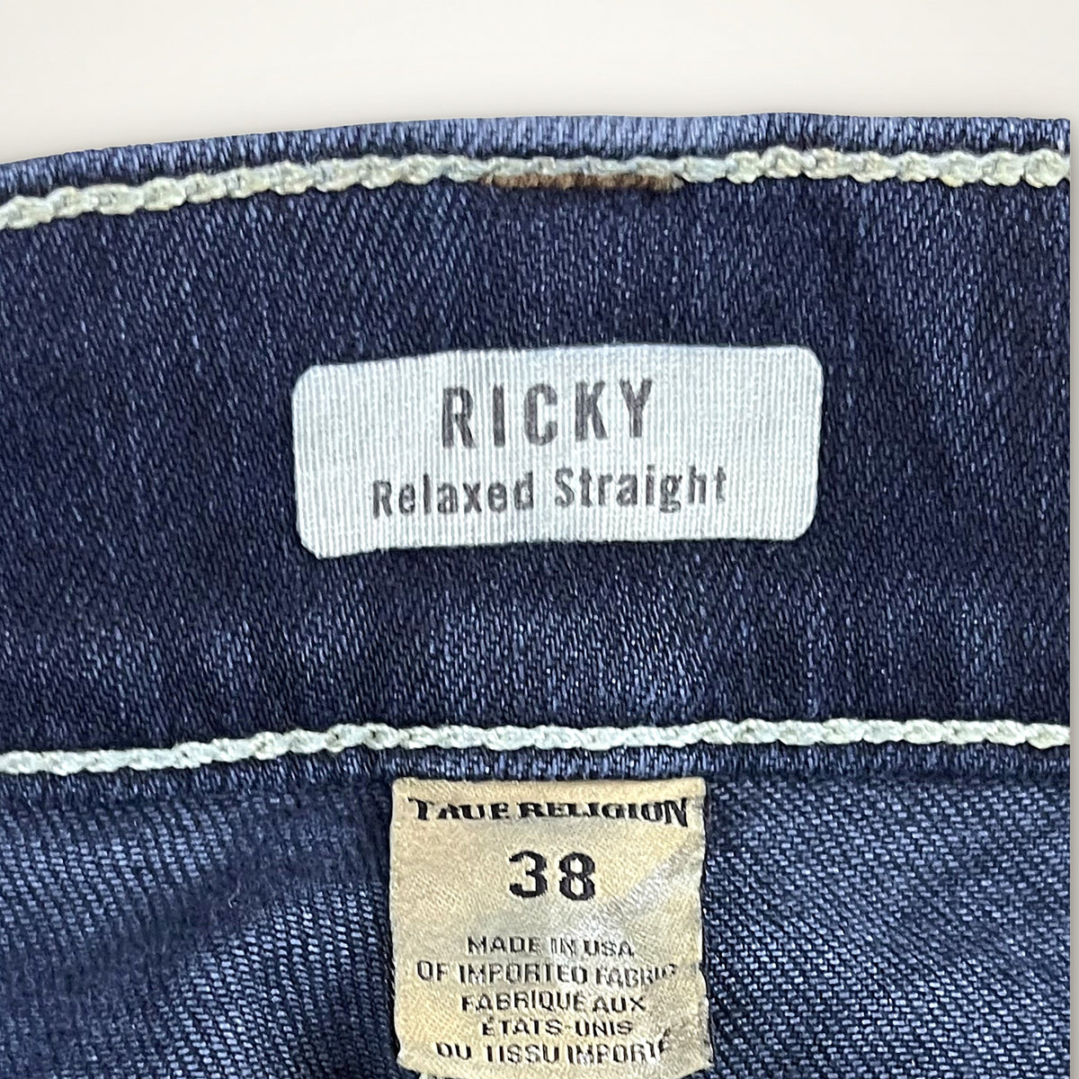 TRUE RELIGION BOOTCUT – DARK WASH CLEAN