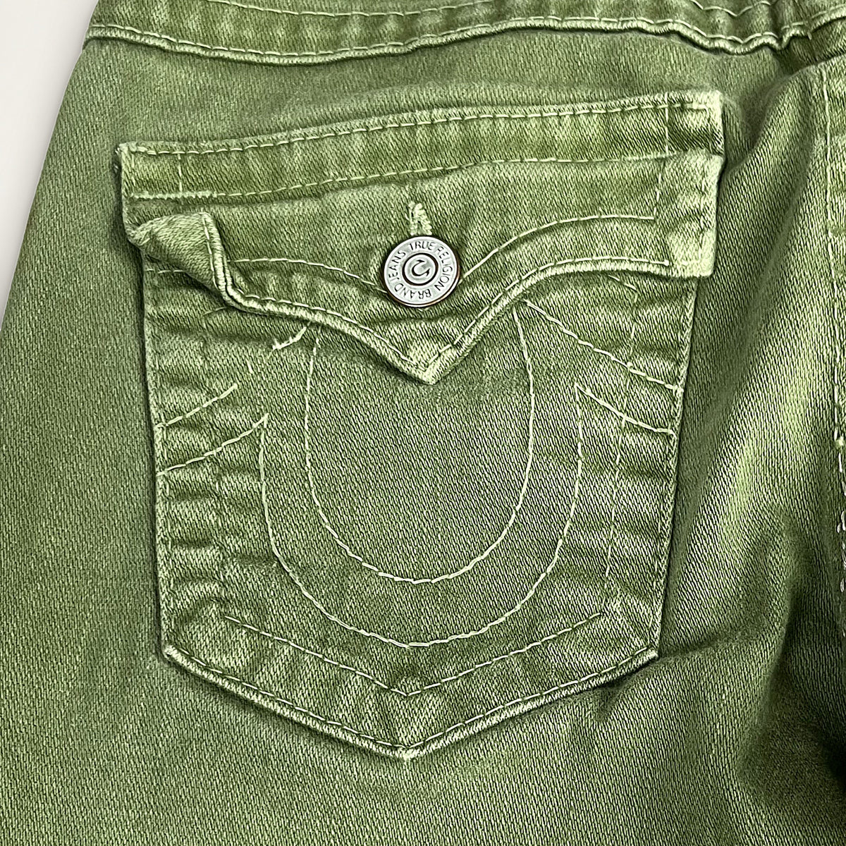 TRUE RELIGION BOOTCUT – KRA GREEN