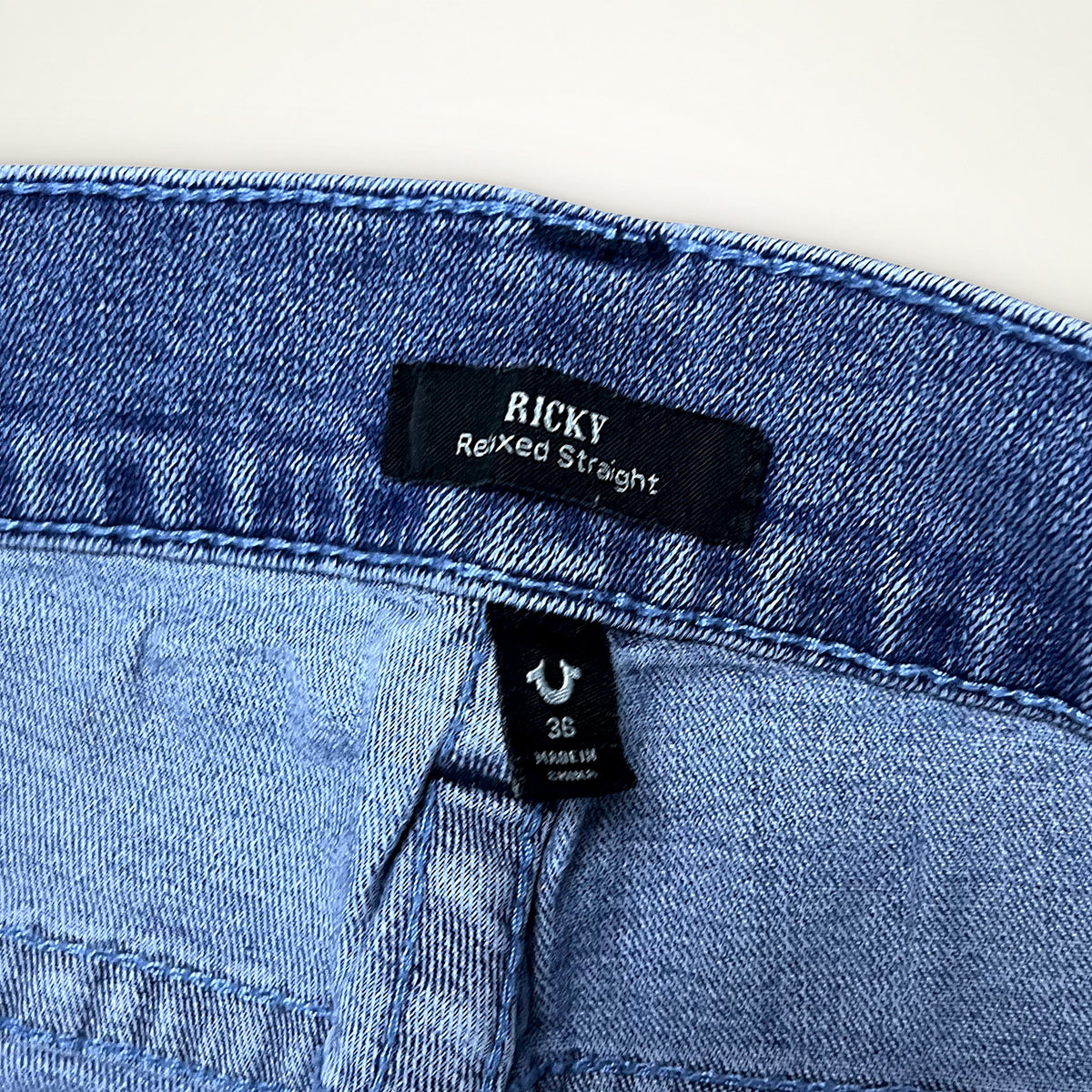 True Religion Classic Straight Light Wash