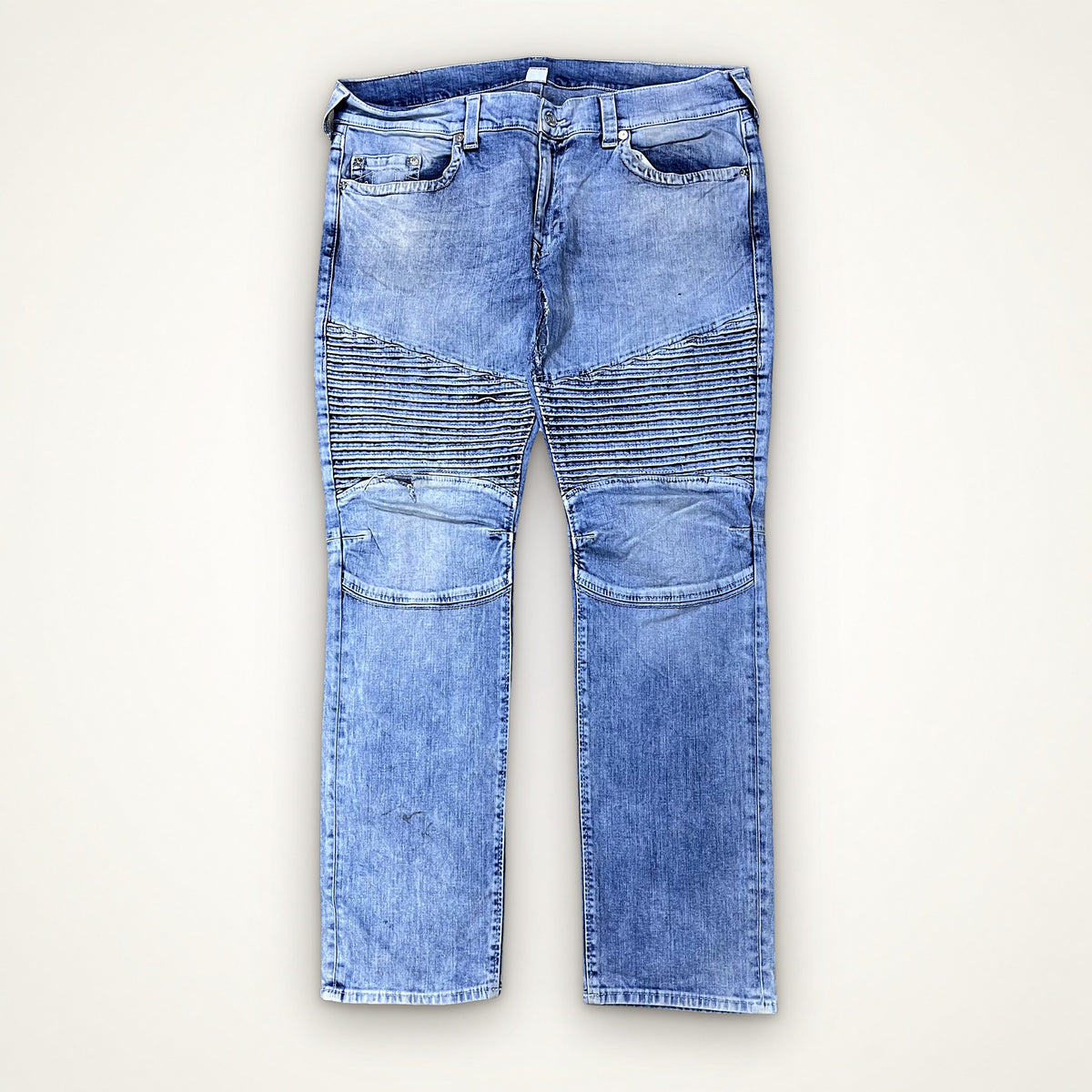 TRUE RELIGION MOTO BIKER – LIGHT WASH