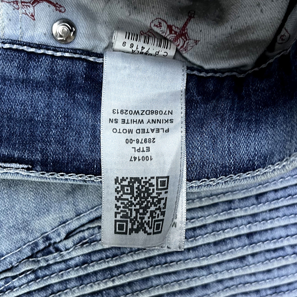 TRUE RELIGION MOTO BIKER – LIGHT WASH