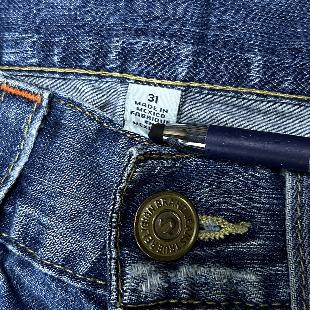 TRUE RELIGION RICKY STRAIGHT – MEDIUM WASH
