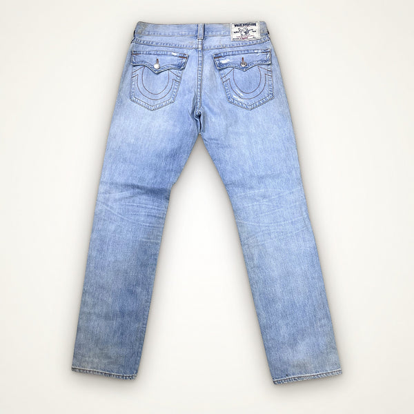 TRUE RELIGION STRAIGHT – LIGHT CLEAN