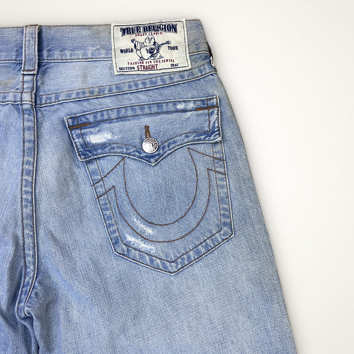 TRUE RELIGION STRAIGHT – LIGHT CLEAN