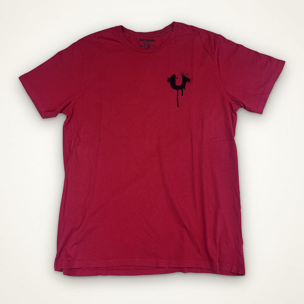 True Religion “World Tour” tričko (red)