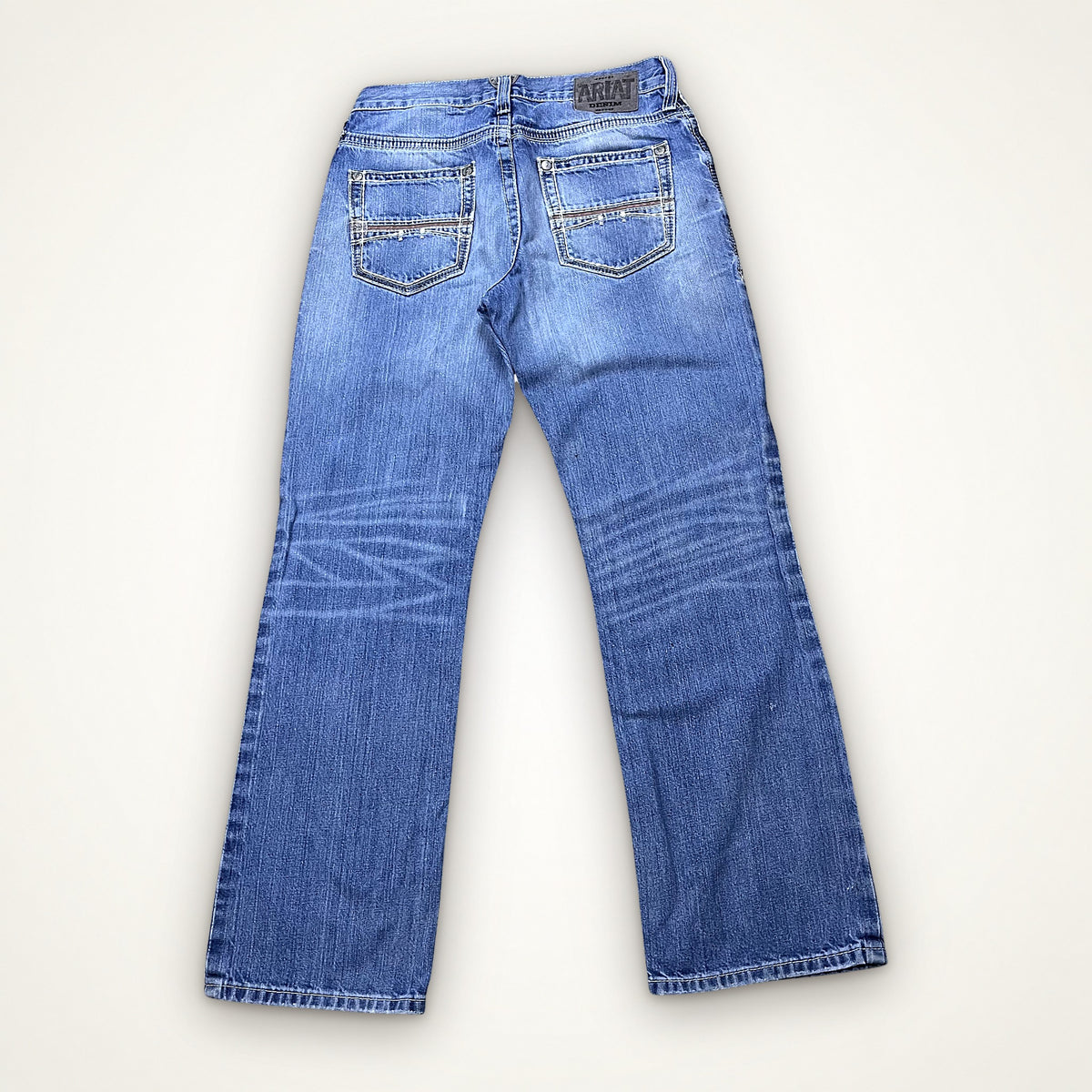 Y2K jeans- Washed straight fit